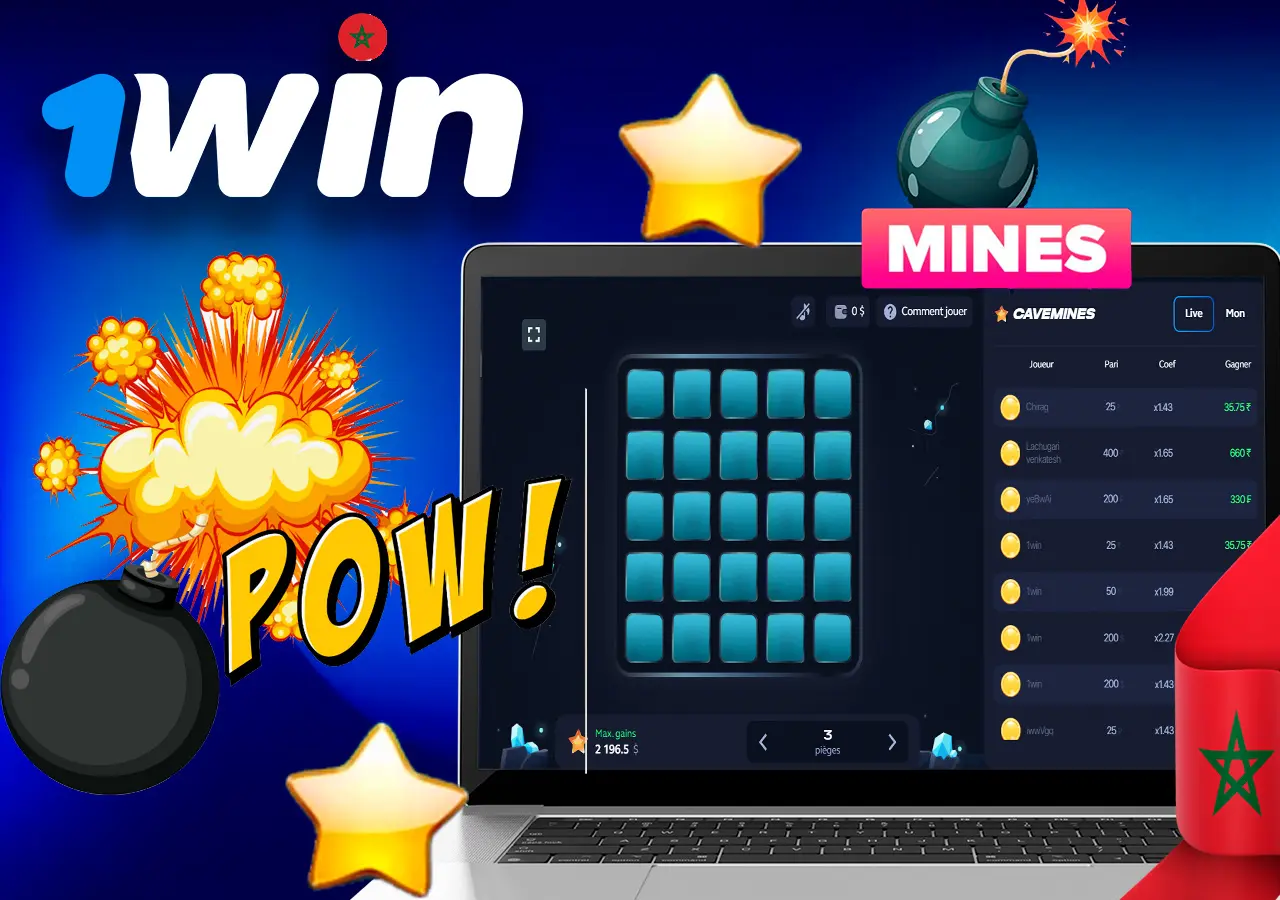 وصف فتحة تحطم 1Win Mine slot 1Win Mine